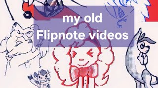 My old Flipnote videos