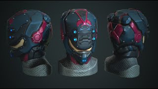 Helmet 0001_v1 Cyberpunk Style