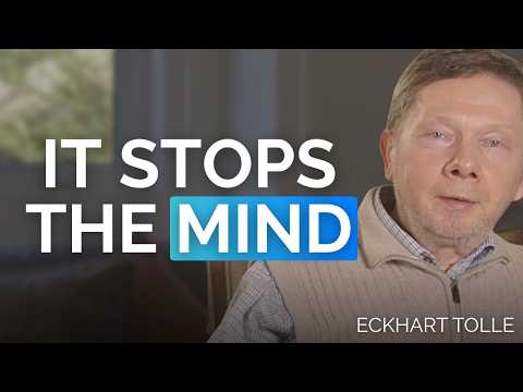 The one thought you cannot have while thinking | Eckhart Tolle