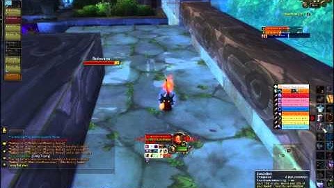 Mage trick - Blink to the roof in Warsong Gulch