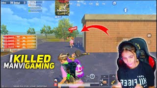 I KILLED MANVI GAMING ON LIVE STREAM 🥵 @Manvi_Gaming