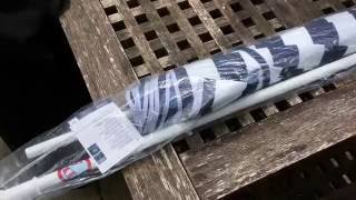 CMI beach umbrella Obi parasol Ø 160 cm unboxing and assembly