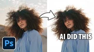 Finally! AI Does IMPOSSIBLE Hair Selection in Photoshop