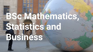 BSc Mathematics, Statistics and Business