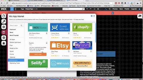 Watch How Easy it is to Create a Wix Ecommerce Website - Wix Online Store Review