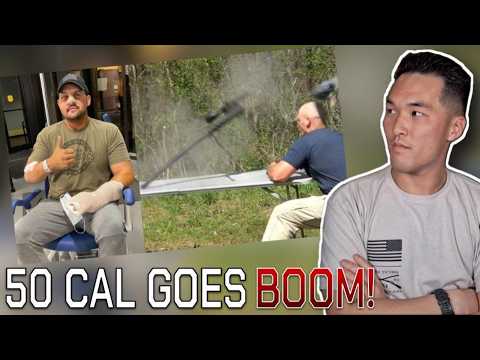 US Marine Officer Reviews 50 Cal Exploded! | Kentucky Ballistics