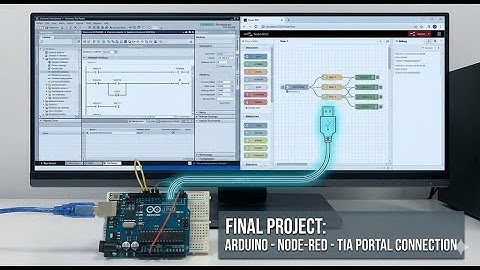 تحويل الأردوينو إلى كارت I/O صناعي للـ PLC! (تجربة عملية مع TIA Portal و Node-RED)