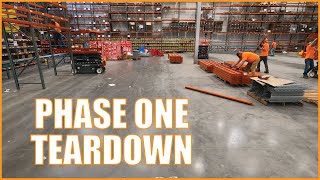 Phase One Facility Teardown Time Lapse by Logic MH by Logic Material Handling 99 views 1 year ago 2 minutes, 26 seconds
