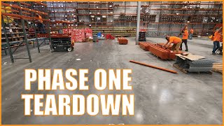 Phase One Facility Teardown Time Lapse by Logic MH