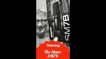 Shure SM7B Unboxing