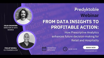 Predyktable webinar: From data insights to profitable action