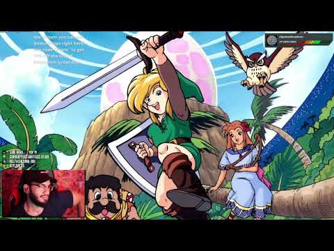 Retro reacts to Legend of Zelda: Link's Awakening Dunkview