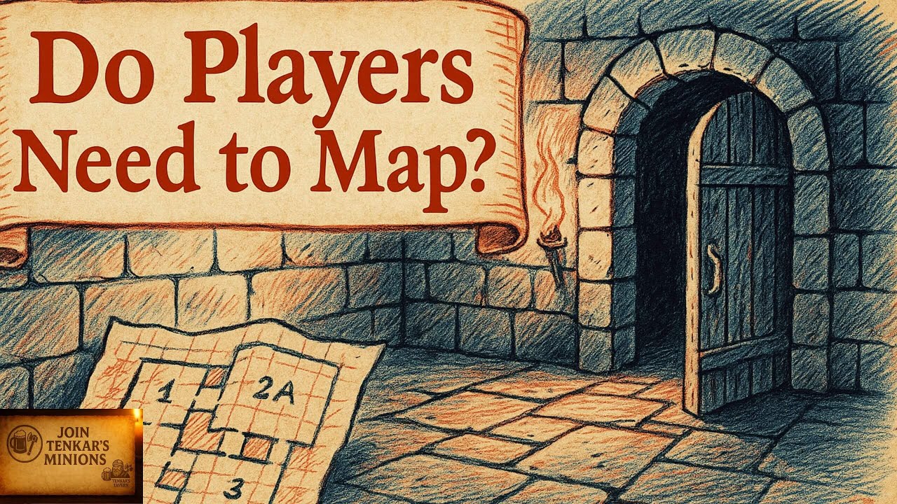 Стоит ли игрокам составлять карты подземелий? Дискуссия об OSR-культуре возобновляется.