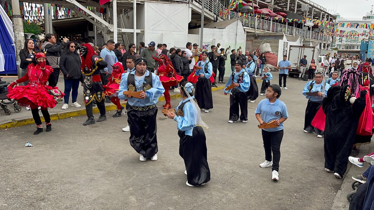 ♥️🤍🩵Morenos Indues de Iquique ~ Fiesta San Pedro del Colorado Iquique 2024♥️🤍🩵