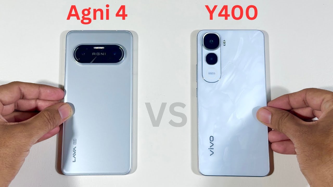 Lava Agni 5 vs Vivo Y400 Speed Test and Camera Comparison