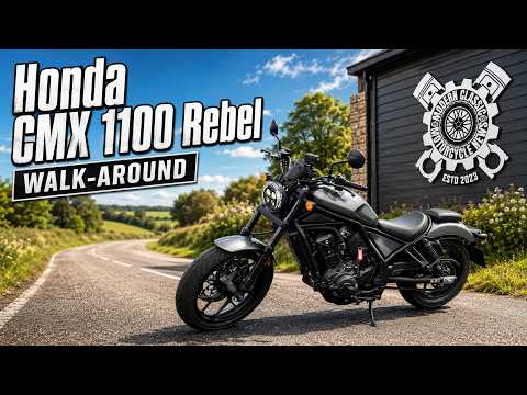 Honda CMX 1100 Rebel Walk-Around | Big-Bore Cruiser Up Close
