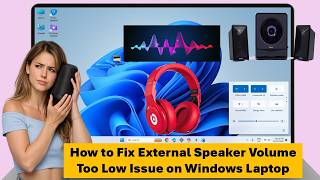 How to Fix External Speaker Volume Too Low Issue on Windows Laptop