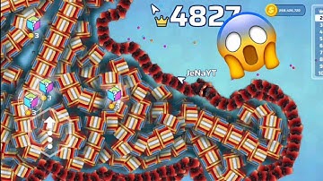 I Trap Top 1 Snake And This Happened! SNAKE io 