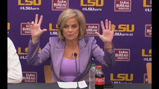 LSU Kim Mulkey, Angel Reese, Alexis Morris WIN over Auburn postgame