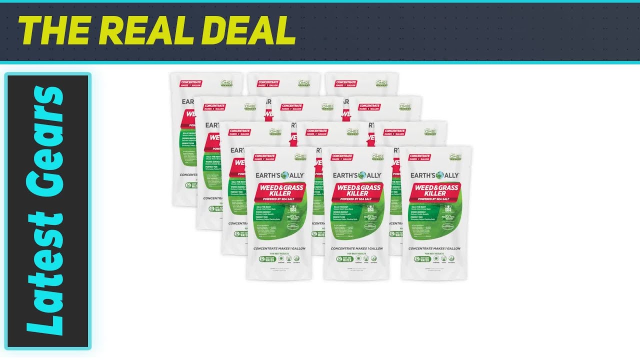 Earth's Ally Weed Killer: Effective & Safe? Must-See!