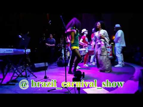 Thais Macedo e Silmara Fernandes show em Moscou Столетие Бразильской Самбы ЦДХ