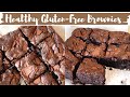 HEALTHY BROWNIE RECIPE, gluten free, refined sugar free, no maida brownies| healthy baking recipes