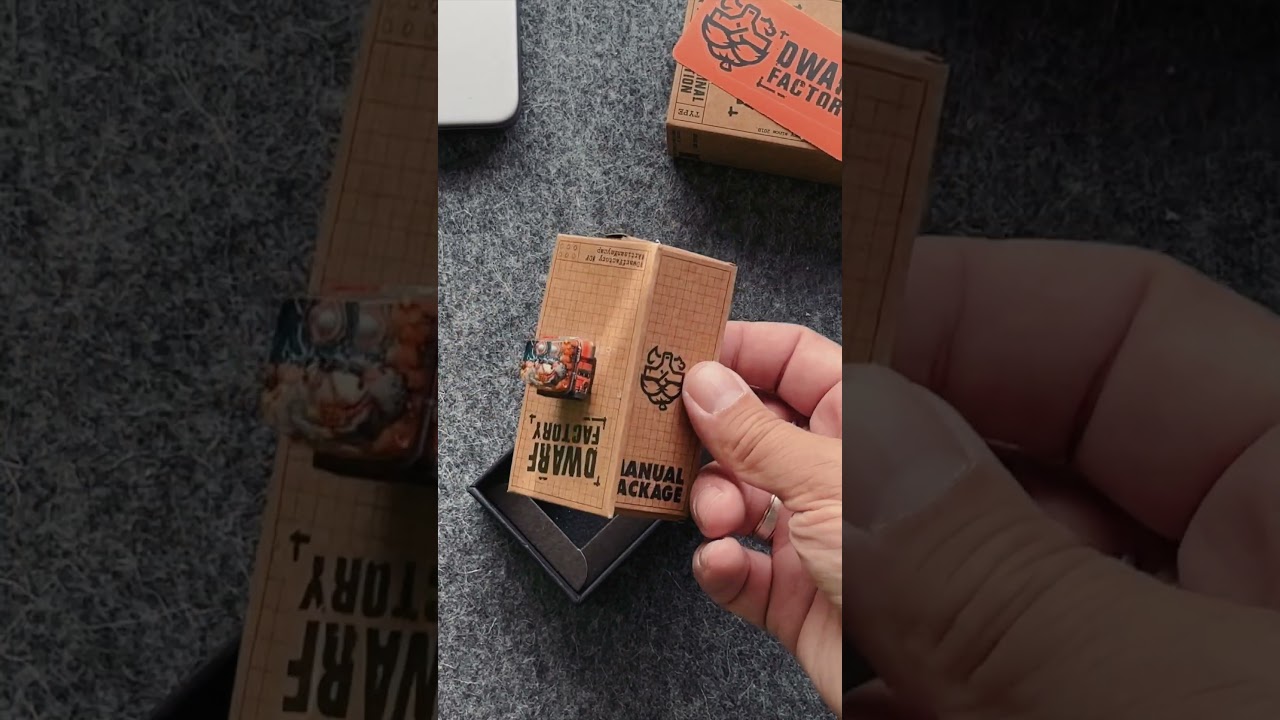 📦 DWARF Astrovert Artisan Keycap unboxing