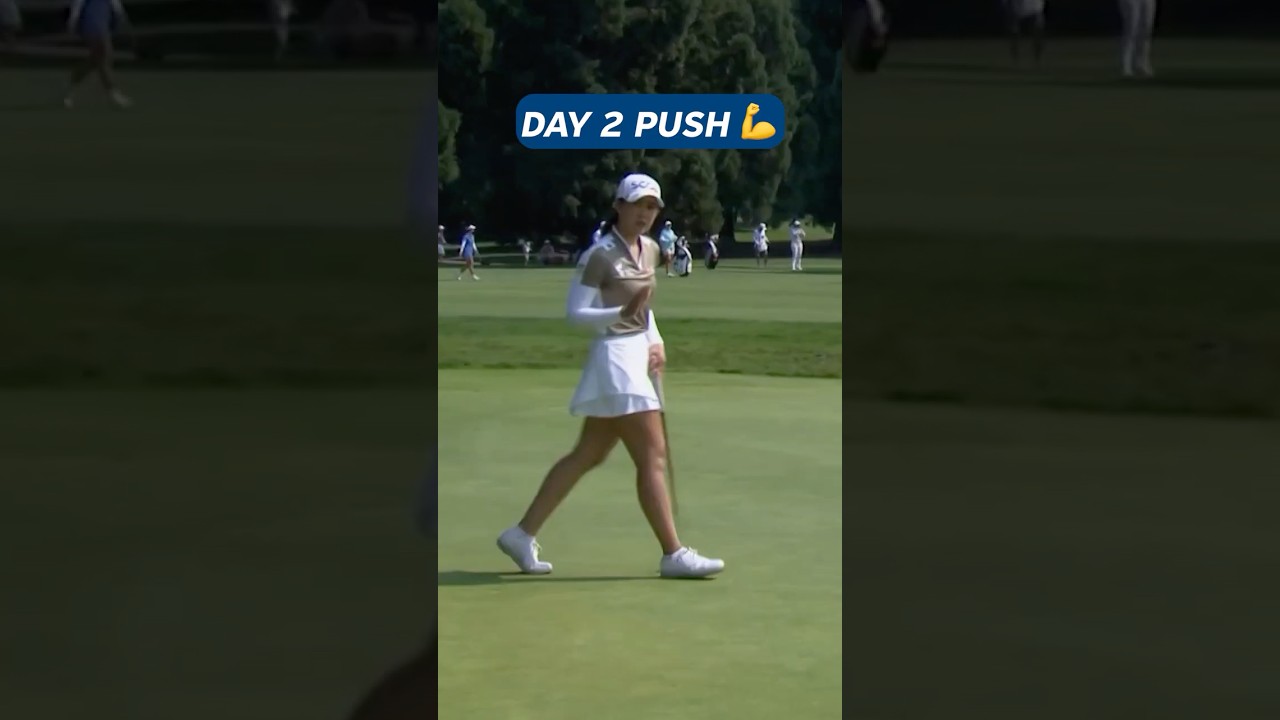 Pajaree Anannarukarn MAKING A MOVE 🔥 | Incredible Shots on the Leaderboard