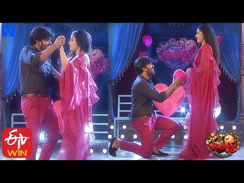 sudheer-propose-to-rashmi---extra-jabardasth-latest-promo---14th-february-2020---mallemalatv