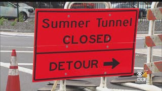 Sumner Tunnel closures begin, snarling traffic