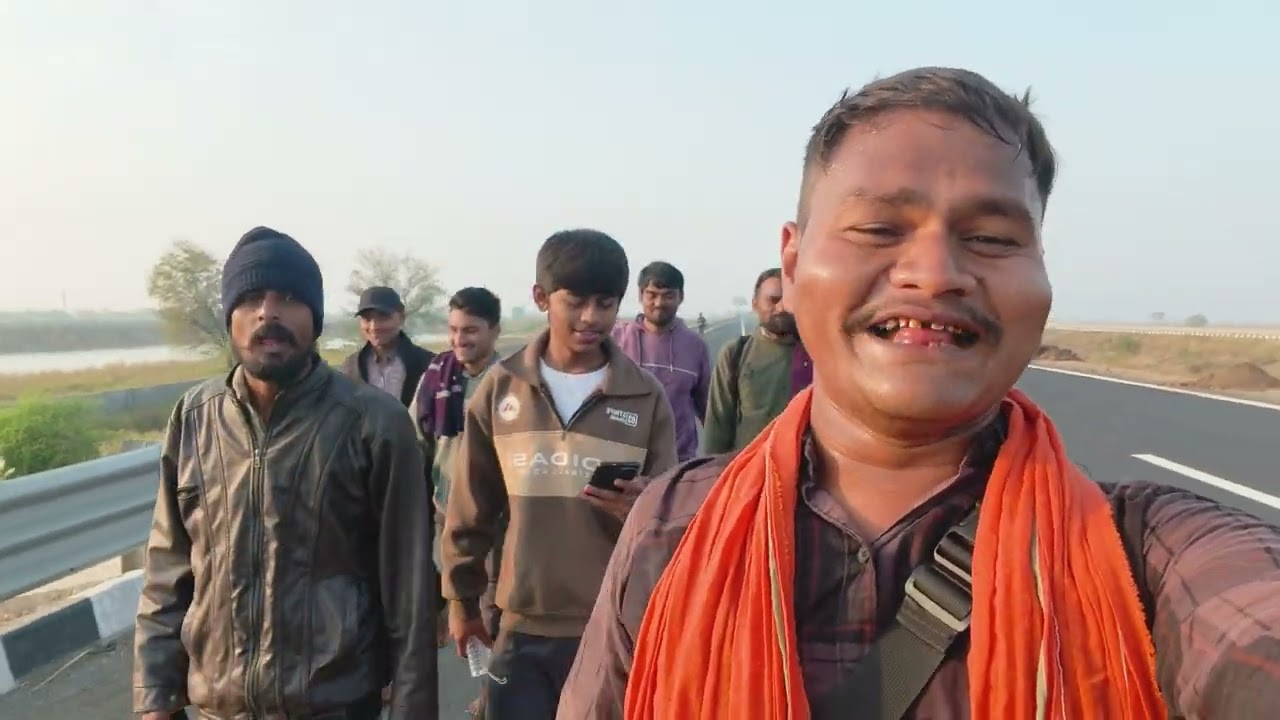 લક્ષ્મીપુરા લાંભા થી ભાવનગર રાજપરા પગપાળા યાત્રા સંઘ Day 4 Part:1