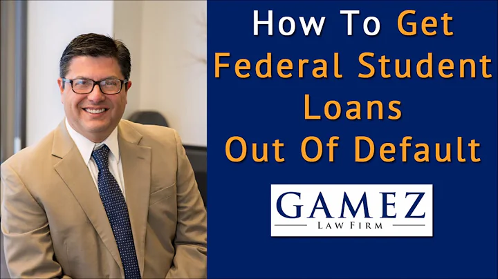 How To Get Federal Student Loans Out Of Default