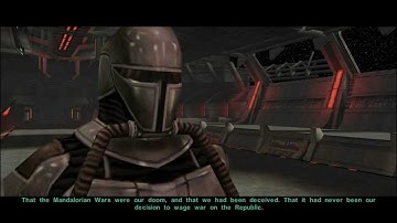 KotOR 2 TSLRCM: Mandalore Informs Visas About Revan