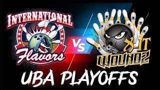 UBA PLAYOFFS: INTERNATIONAL FLAVORS vs X-IT WOUNDZ - Bowlero North Brunswick