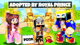 Adopted By ROYAL PRINCE in Minecraft! (Hindi)
