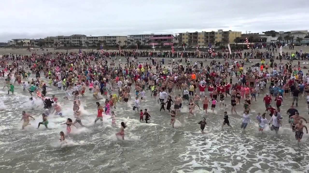 2016 Tybee Island Polar Plunge YouTube