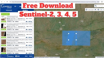 How to Download Sentinel Satellite 🛰️ Data for Free || Step-by-Step Tutorial