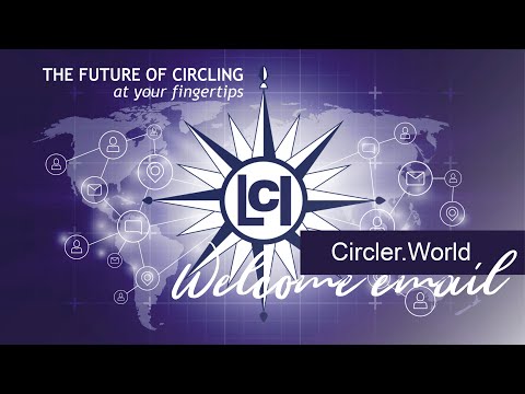 Circler.World tutorial – welcome email