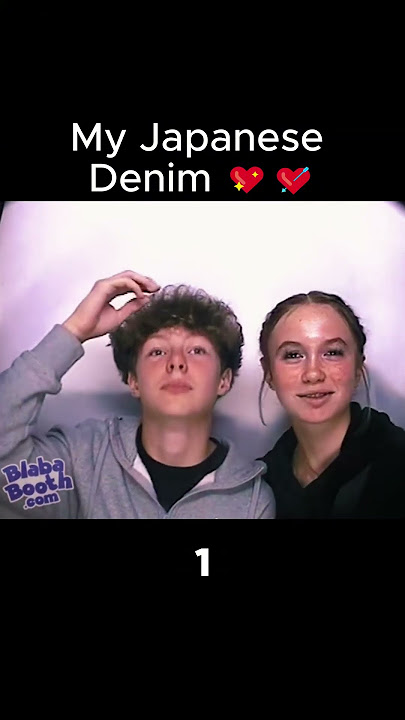 My Japanese Denim.❤️ ifykyk 🥰 #date #firstlove #kiss