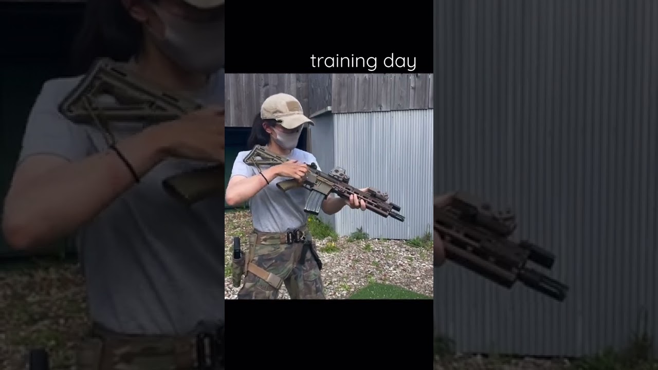 Training day…  Lilly Airsoft