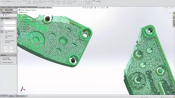 Geomagic Capture for SolidWorks: Mesh Cleanup