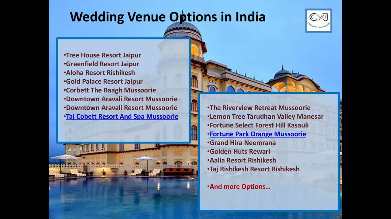 Best Resort in Mussoorie for Wedding | Destination Wedding in Mussoorie