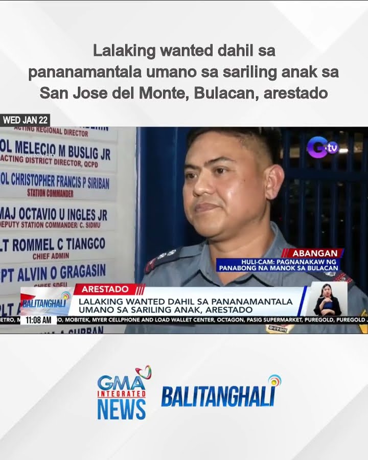 Lalaking wanted dahil sa pananamantala umano sa sariling anak sa San Jose Del Monte...| Balitanghali