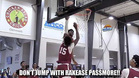 Rakease Passmore has CRAZY BOUNCE! Best AAU Highlights So Far...