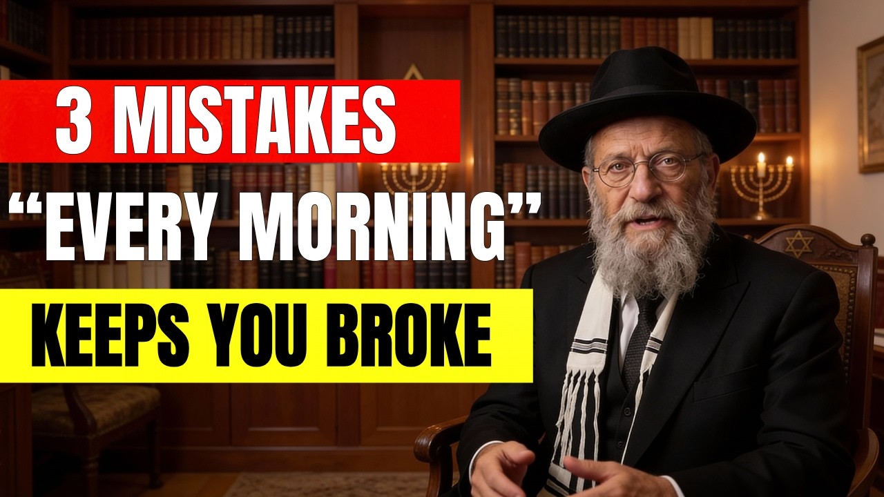 The 3 Morning Mistakes That Keep You Broke: Why Jews Stopped Doing This