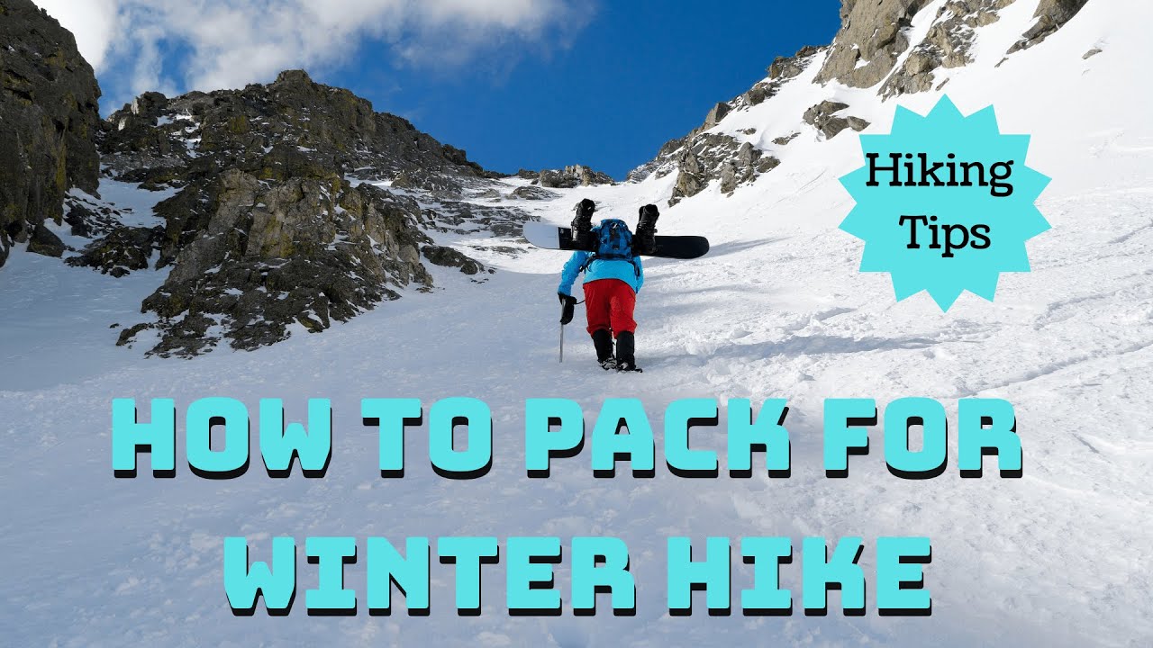 What to Pack for A Winter Hike