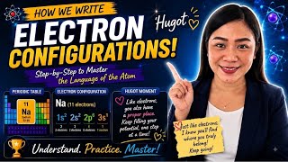 How to Write Electron Configurations | Rules, Orbital Filling & Step-by-Step Guide | Ma’am Hugot