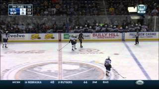 Ty Rattie & Dmitrij Jaskin magic St. Louis Blues vs Buffalo Sabres Feb 5 2015 NHL