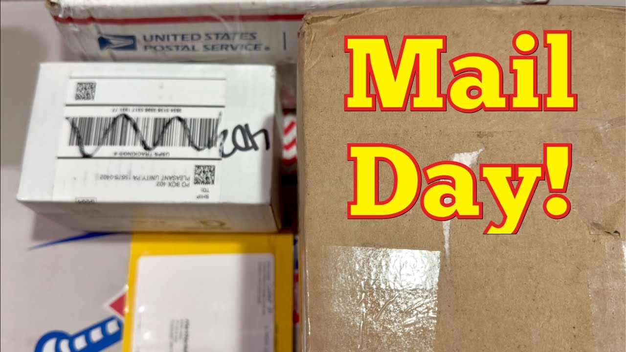 MAIL DAY WITH CARE PACKAGES AND A CONSIGNMENT! - YouTube