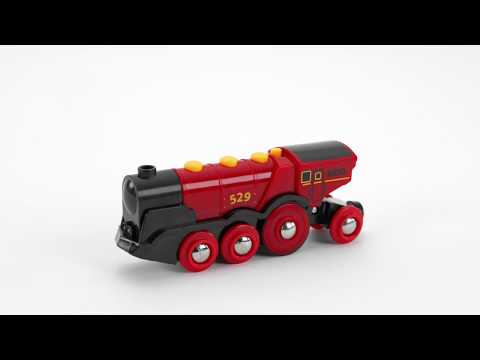 BRIO World - 33592 Mighty Red Action Locomotive